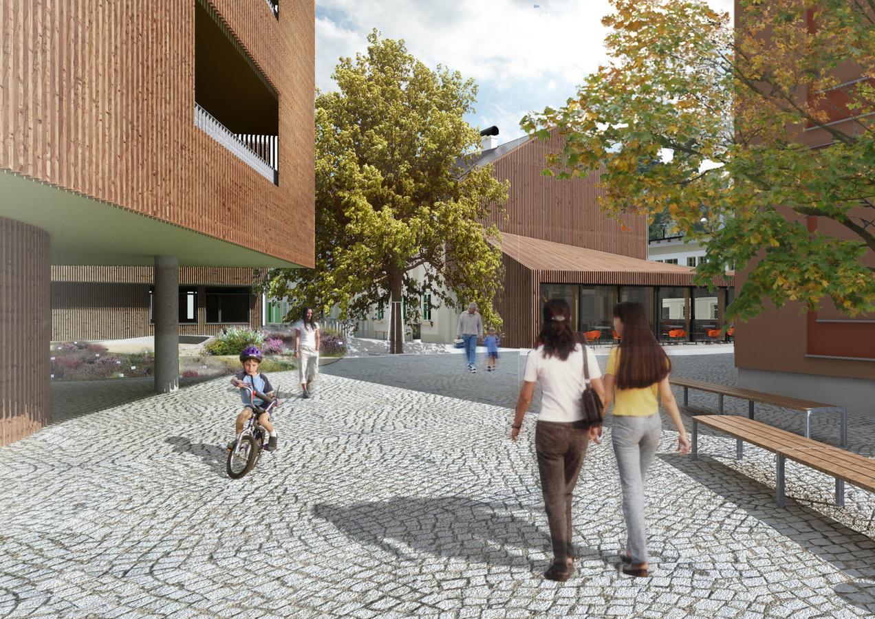 Apartman Krasna Lipa C. 1 Exteriör bild